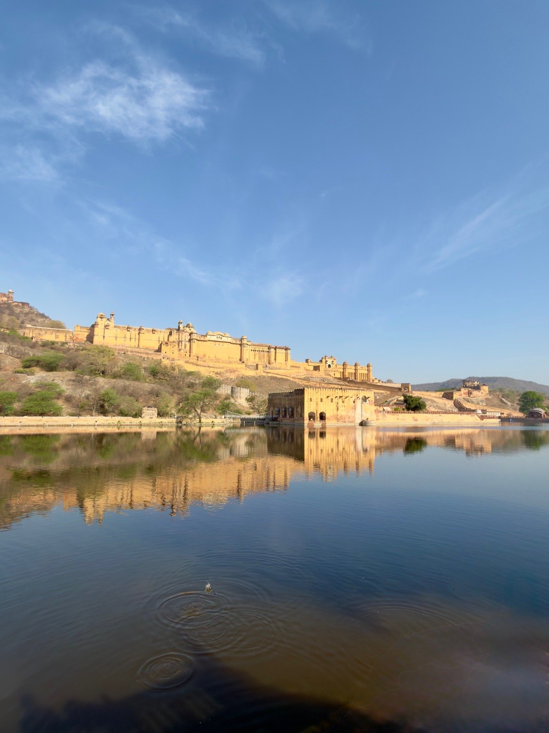 Amber Fort and lake
