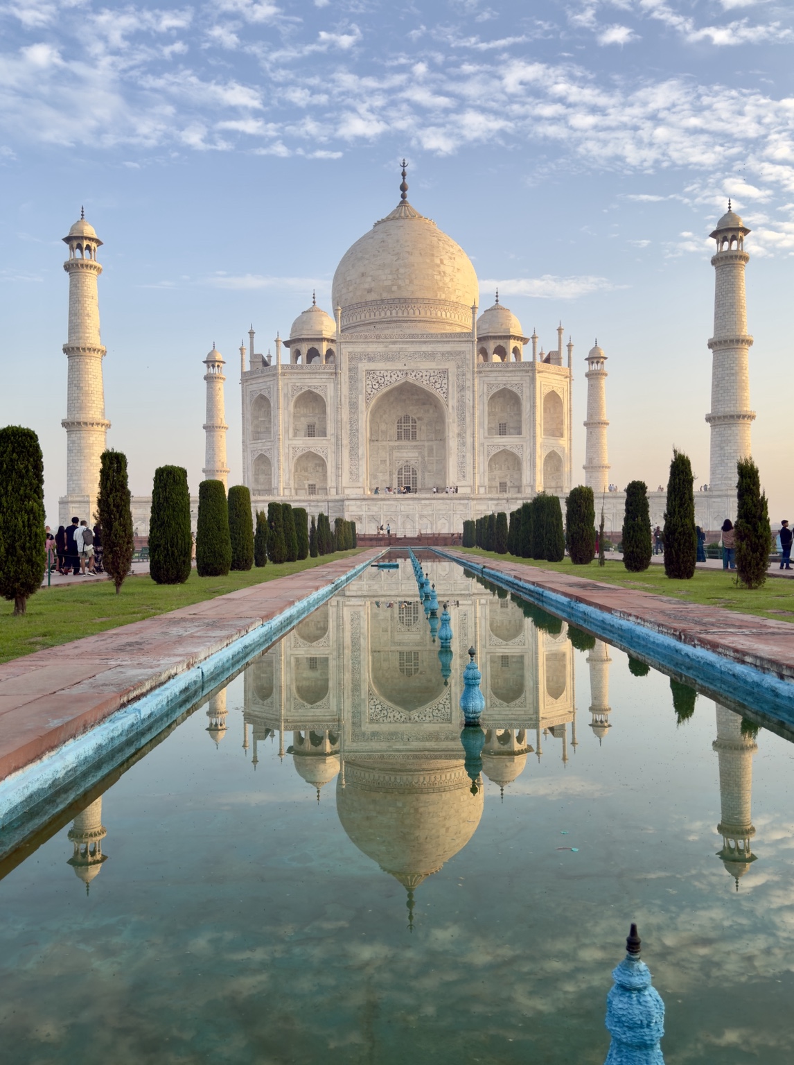 Taj Mahal at sunrise