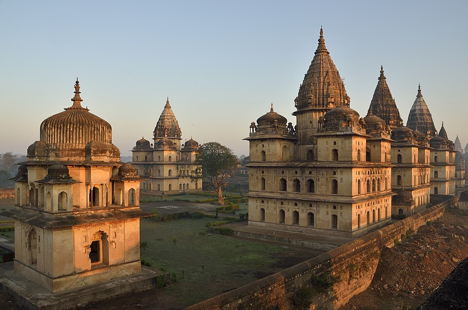 Royal cenotaphs of Orchha